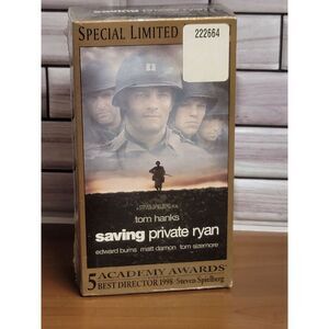 VHS Saving Private Ryan (sealed) #A48